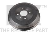 2X Tamburo Freno Nk 251001 Per Fiat Doblo Cargo (223_) Doblo Estate (119_ 223_)