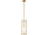 Casa Padrino Lampadario Oro 25 X 19 X H. 53 Cm - Arredamento Per Hotel E Ristoranti