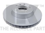 2X Disco Freno Nk 311563 Per Bmw Per 5 Berlina (E60) Per 5 Touring (E61)