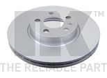 2X Disco Freno Nk 314783 Per Vw Transporter Iv (70A 70H 7DA 7DH)