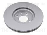 2X Disco Freno Nk 313523 Per Hyundai I20 (Pb Pbt) Per Kia Rio Ii (Jb) 47Mm