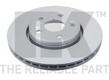 2X Disco Freno Nk 313913 Per Renault Megane Ii Coupé-Cabriolet (EM0/1_) 44Mm