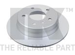 2X Disco Freno Nk 313355 Per MERCEDES-BENZ Classe A (W168) Vaneo (414)