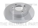 2X Disco Freno Nk 313906 Per Renault Twingo I (C06_) Clio I (B/C57_ 5/357_)