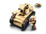 Sluban M38-B0587B - Set Di Costruzioni: Esercito, Carro Armato 8 In 1