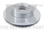 2X Disco Freno Nk 311553 Per Bmw 5 Sedan (E60) 5 Touring (E61) 77 1Mm 310Mm