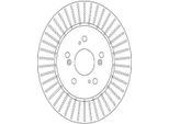 2X Disco Freno Trw DF6180S Per Honda Civic Viii Hatchback (Fn Fk) 47Mm 300Mm