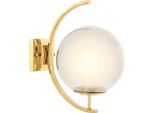 Casa Padrino Lampada Da Parete Di Design Per Soggiorno Oro 20 X 30 X H. 32 Cm - Mobili Di Design