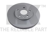 2X Disco Freno Nk 315013 Per Opel Astra J Sports Tourer (P10) Astra J 45 5Mm