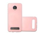 Cadorabo Custodia Per Motorola Moto Z2 Play / Z2 Force Custodia Protettiva In Rosa Custodia Rigida Custodia Per Telefoni Cellulari