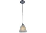 Casa Padrino Lampada A Sospensione In Stile Barocco Grigio Antico Ø 18 X H. 22 Cm - Lampada A Sospensione Barocca