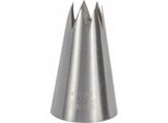 Birkmann Beccuccio A Stella #17, Beccuccio Per Tubature, Beccuccio Per Guarnizioni, Accessorio Da Forno, Acciaio Inox, Ø 1,3 Cm, 411241