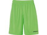 Uhlsport Center Ii Short Senza Slip Interno 128 Verde Fluo/Nero
