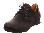 Think Menscha Scarpe Da Donna - Scarpe Da Ginnastica Comode E Stringate Nere Per Il Tempo Libero Nuovo