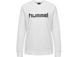 Hummel Go Cotone Logo Felpa Donna, Xs