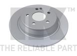 2X Disco Freno Nk 313376 Adatto A MERCEDES-BENZ Viano (W639) Vito Bus (W639)