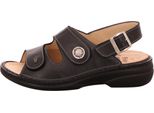 Finn Comfort Sandali Da Donna Isera 10428-36, 10428-37, 10428-38, 10428-39, 10428-40, 10428-41, 10428-42 FCO-05004 Nero 40