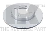 2X Disco Freno Nk 314754 Per Vw Polo Hatchback (6N1) Per Seat Arosa (6H) 239Mm
