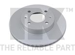 2X Disco Freno Nk 313517 Per Hyundai Per I10 (Pa) Per Kia Per Picanto (Sa)