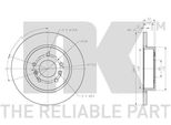 2X Disco Freno Nk 312291 Per Renault Kadjar (Ha_ Hl_) Captur Ii 47Mm 290Mm