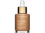 Clarins Skin Illusion Fondotinta Liquido Idratante Naturale Con Spf 15, 114 Cappuccino, 30 Ml