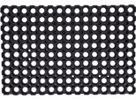 Hamat Zerbino In Gomma Ad Anello Domino 40X60 Cm Nero