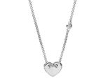 Fossil JFS00425040 Collana Da Donna Con Cuore In Argento 925 Bianco 47 Cm