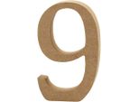 Azienda Creativa Numero 9 Mdf 13 Cm, 1.