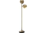 Casa Padrino Lampada Da Terra Ottone Antico / Nero Ø 32 X H. 140 Cm - Mobili