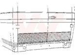 Van Wezel Portellone Posteriore Sinistro/Destro 3050149 Adatto Per MERCEDES-BENZ T2/L Furgone/Station Wagon T2/L Pianale/Telaio T2/L Veicolo Comunale