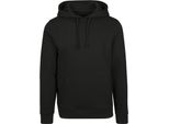 Felpa Con Cappuccio Merch Da Uomo, Misto Cotone - Colore: Nero - Taglia: 4XL