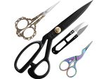 Handi Stitch Forbici Da Sarto Forbici Per Tessuti Con Tagliafilo - Forbici Professionali Per Tessuti Affilate 25,4 Cm In Acciaio Inox - Forbici Per Tagliare I Tessuti,