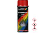 Motip Spray Rosso Resistente Al Calore Fino A 300 Gradi Auto Resistente Al Calore 400Ml