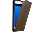 Cadorabo Cover Per Samsung Galaxy S7 Cover Protettiva In Marrone Flip Case Custodia Del Telefono Cellulare Cover