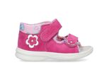 Superfit Polly 00095-55, Rosa, Deambulatore, Sandalo, Bambina, Pelle, Nuovo - Scarpe Per Bambini Deambulatori Misura 18 - 26, Multicolore, Pelle/Tessuto (Velour)