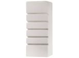 Lampada Da Parete In Ceramica Samir 1Xe27 15W Ceramica/Vetro 26X10.5X10.5Cm Sollux Lighting