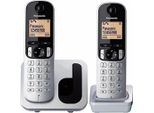 Telefono Cordless Panasonic KX-TGC212PL/ Pacchetto Duo/ Argento