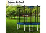 Kiduku® Copribordo Trampolino Blu Ø305 Cm Copri Bordo Antistrappo