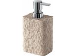 Sapho Gedy Aries - Distributore Di Sapone Da Appoggio, 350 Ml, Pietra Beige AR8003