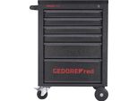 Gedore Rosso R20152006 Carrello Da Officina Nero Mechanic 6 Cassetti, 3300012