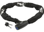 Serratura A Catena M-WAVE 1100 Mm Con Copertura Tessile Nera