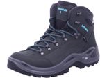 Lowa Renegade Gtx Mid Ws S Asfalto/Turchese Scarpe Da Trekking Uk 4 - Eu 37