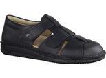 Finn Comfort Athos, Scarpe Da Uomo, Slip-On Intrecciate, Pelle, Nero, Sandalo - Brand Finn Comfort, Nero, Pelle (Nuri)