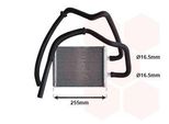 Van Wezel 28006105 Scambiatore Di Calore Radiatore Riscaldamento Interno Per Iveco Daily Iv Furgone/Station Wagon Daily Iv Pianale/Telaio