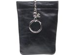 Esquire Pelle Caso Chiave Toscana Key Case Black Nero