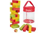 Jeujura Jenga Di Legno Grande 36 Pezzi