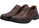 Rieker Scarpa Bassa Slip-On Da Uomo Elasticizzata Extra Larga 03354, Misura:42 Eu, Colore:Marrone