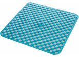 Aqualine Geo - Tappeto Doccia Antiscivolo, Blu 97535311