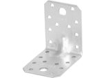 Connettore Angolare Per Impieghi Gravosi Con Perlina 70 X 70 X 55 Mm Zincato