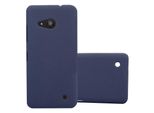 Cadorabo Custodia Protettiva Per Nokia Lumia 550 In Blu Custodia Rigida Per Telefono Cellulare Cover